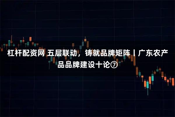 杠杆配资网 五层联动，铸就品牌矩阵丨广东农产品品牌建设十论⑦